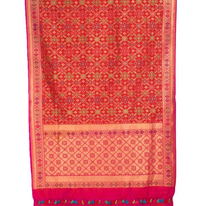 Handloom Patola Banarasi Katan Silk Saree 10056016