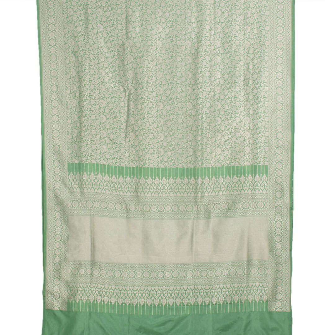 Handloom Brocade Banarasi Katan Silk Saree 10056019