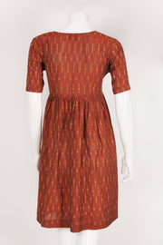 Handloom Ikat Cotton Dress 10060390