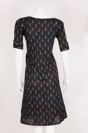 Handloom Ikat Cotton Kurta 10060388