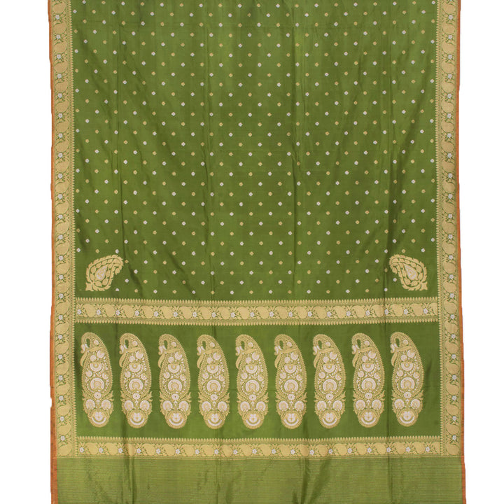 Handloom Banarasi Kadhwa Katan Silk Saree 10056244