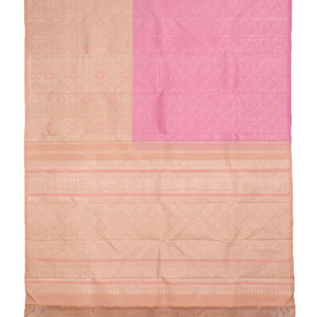 Handloom Pure Zari Jacquard Kanjivaram Silk Saree 10057028