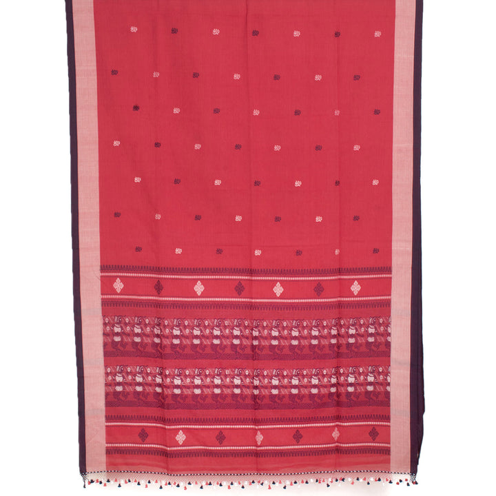 Handloom Bengal Jamdani Cotton Saree 10056365