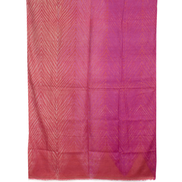 Shibori Ombre Dyed Tussar Silk Saree 10055774