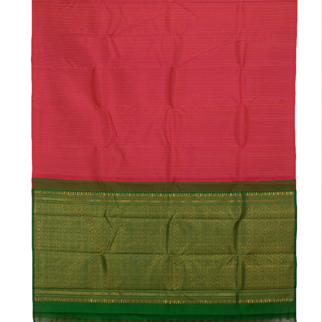 Handloom Pure Zari Borderless Kanjivaram Silk Saree 10056395
