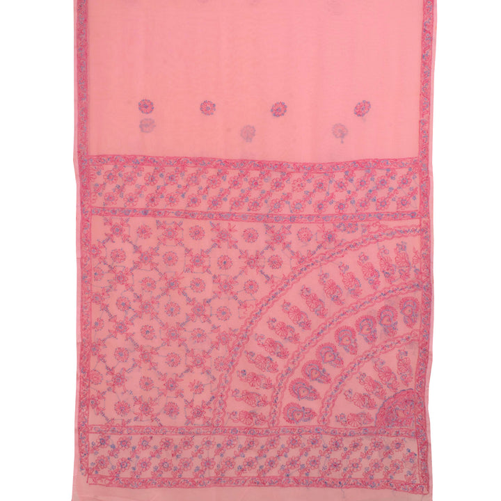 Chikankari Embroidered Georgette Saree 10056520