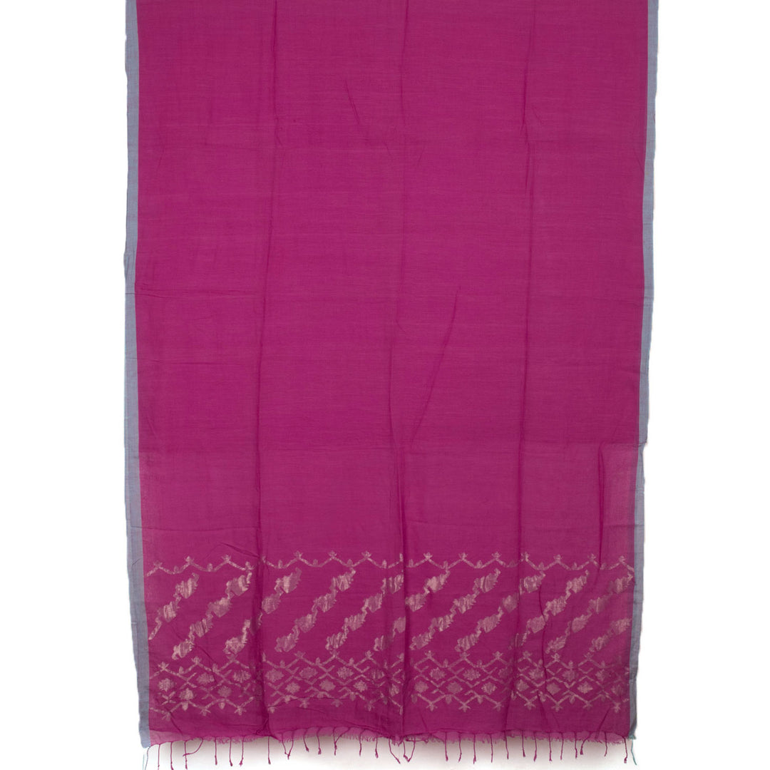 Handloom Bengal Jamdani Cotton Saree 10054913