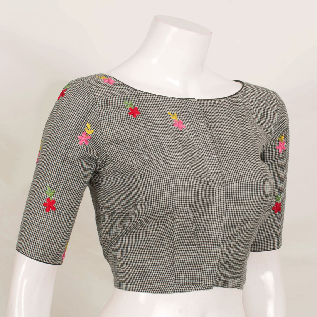 Hand Embroidered Cotton Blouse 10055531