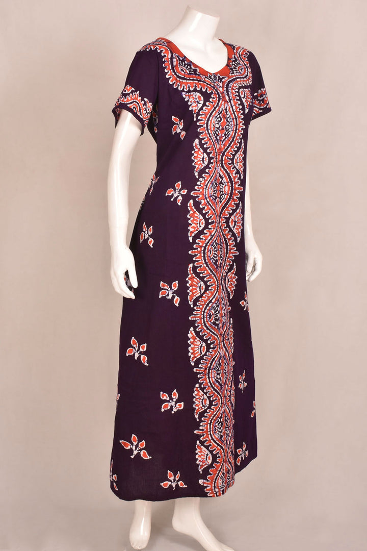 Batik Printed Cotton Loungewear 10056371