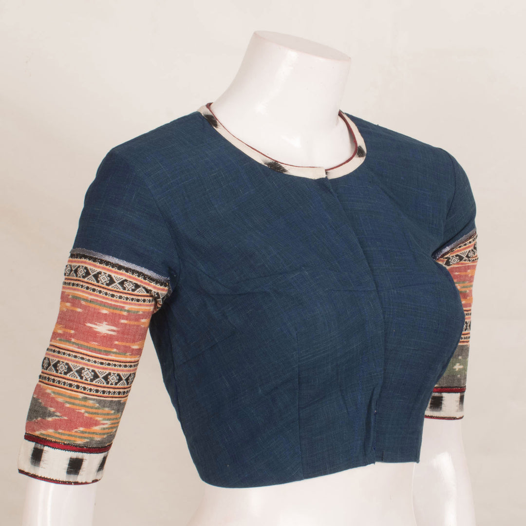 Handcrafted Khadi Cotton Blouse 10055854
