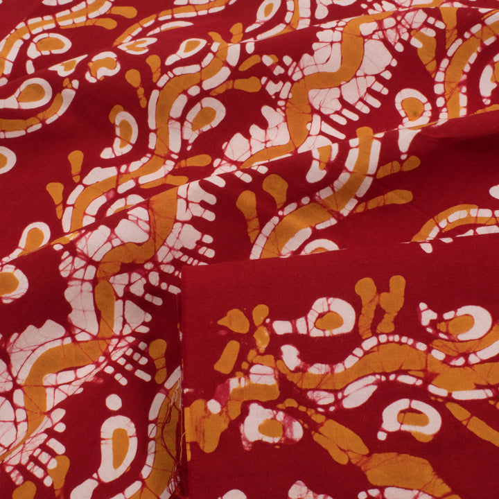 Batik Printed Cotton Salwar Suit Material 10056386
