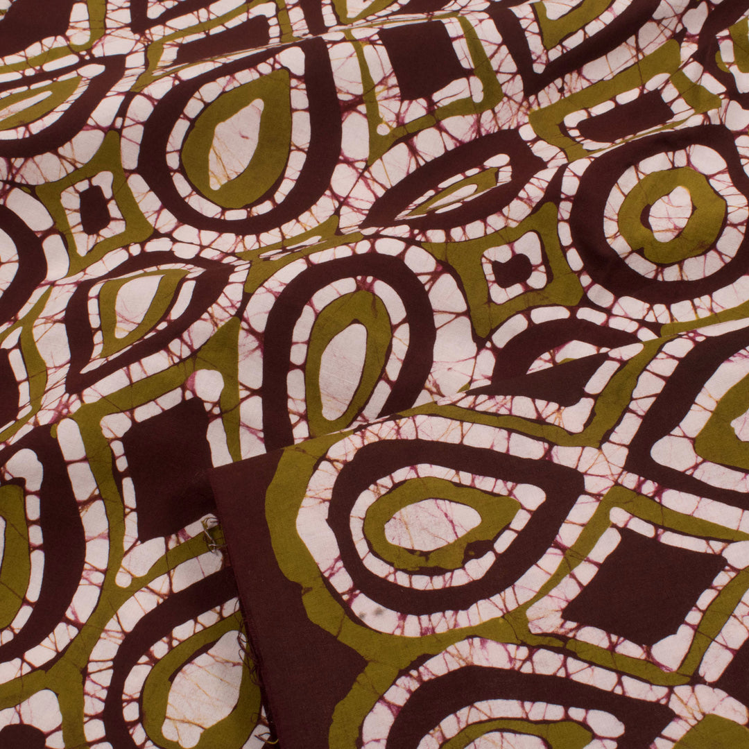 Batik Printed Cotton Salwar Suit Material 10056387