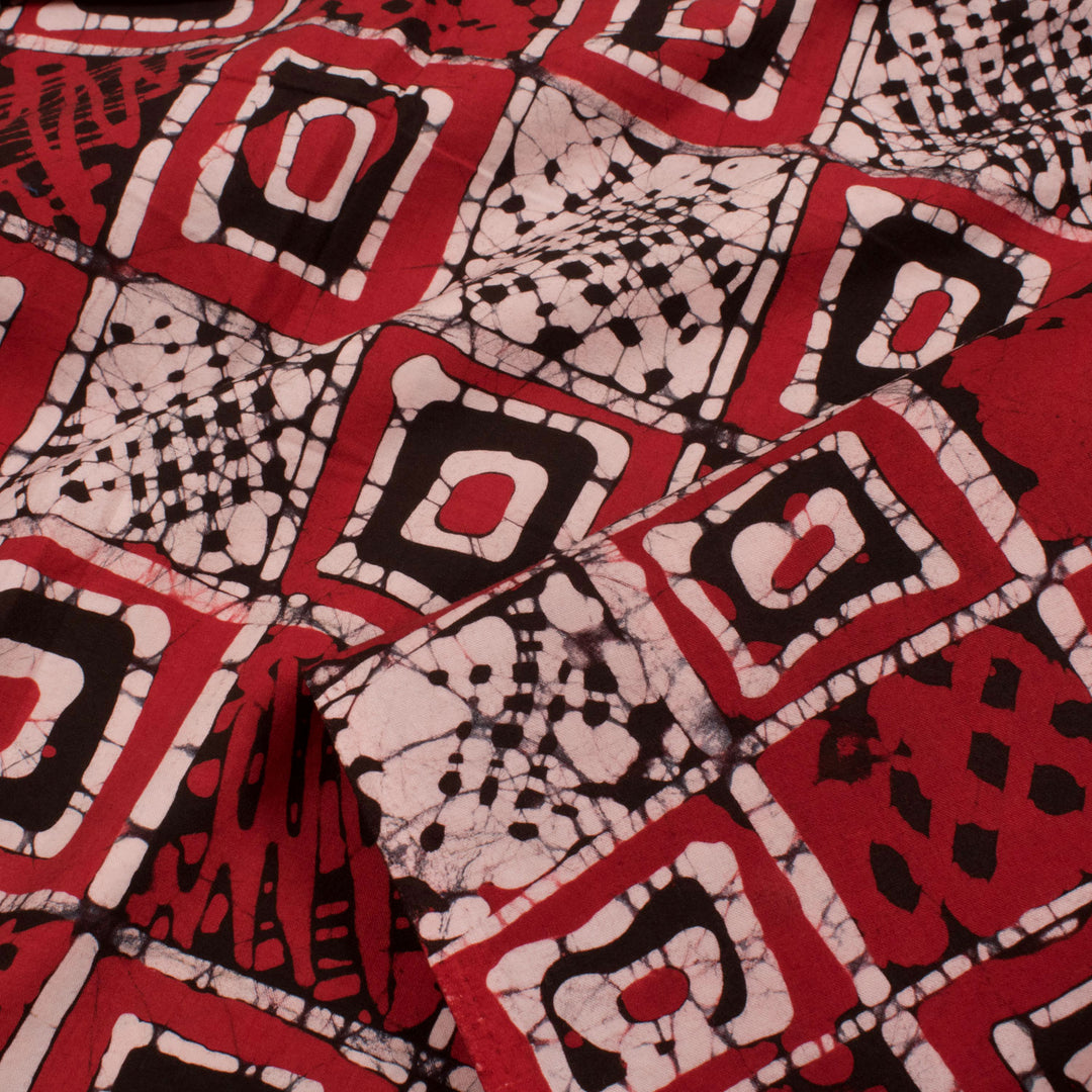 Batik Printed Cotton Salwar Suit Material 10056388