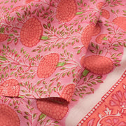 Sanganeri Hand Block Printed Cotton Salwar Suit Material 10056578