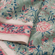 Sanganeri Hand Block Printed Cotton Salwar Suit Material 10056587