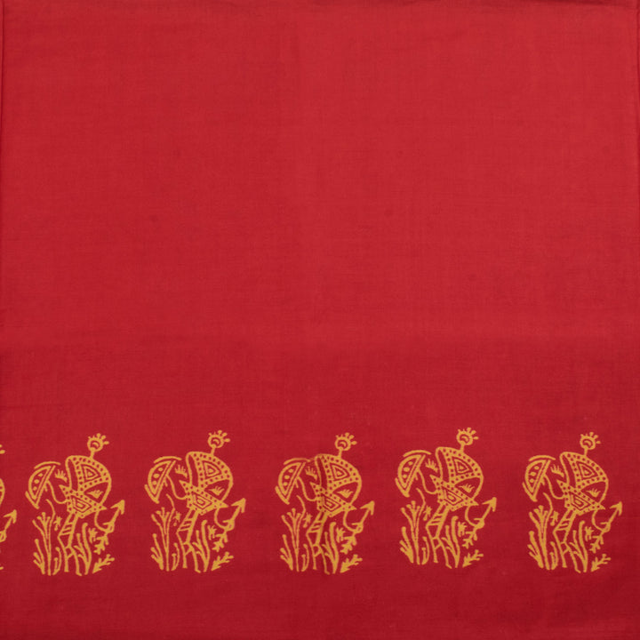 Printed Bhagalpur Silk Salwar Suit Material 10055899