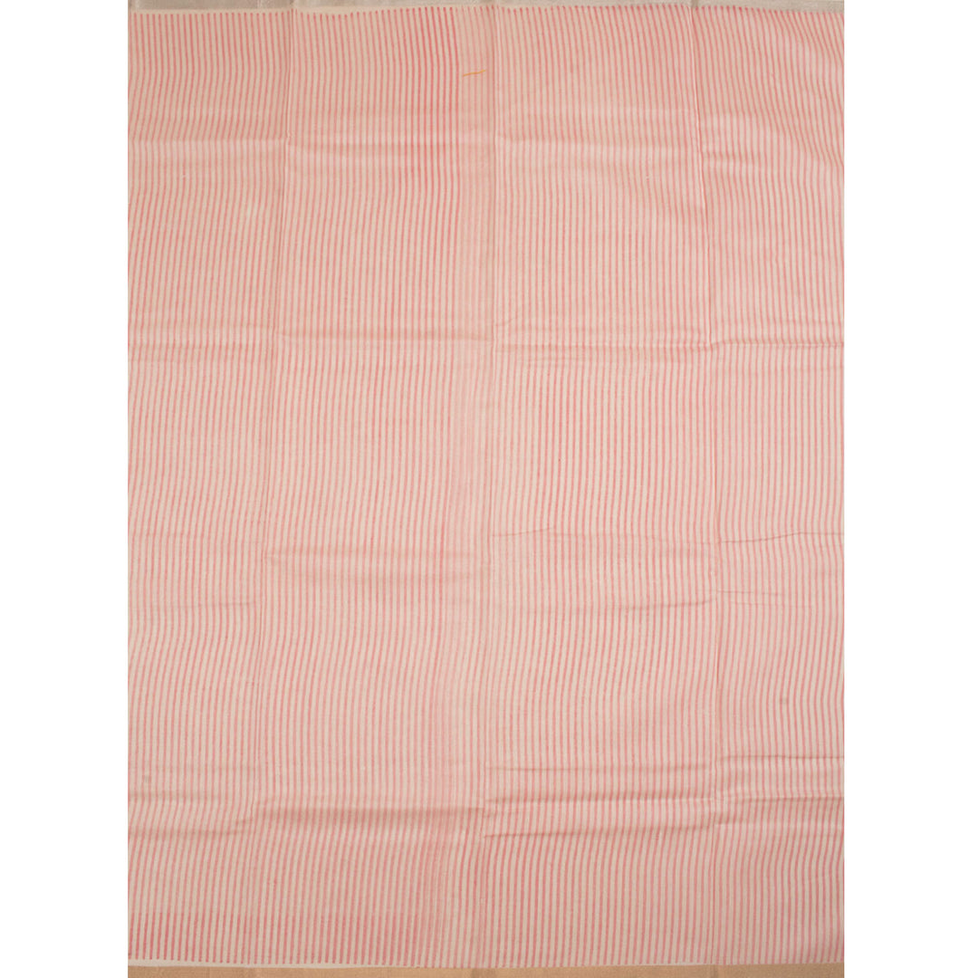 Printed Handloom Chanderi Silk Cotton Saree 10055917