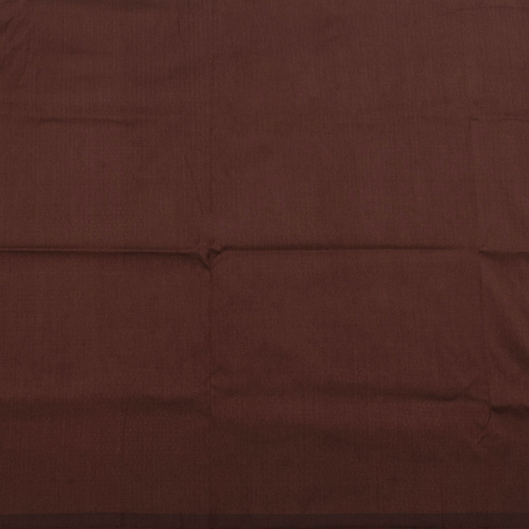 Hand Block Printed Tussar Silk Salwar Suit Material 10055934