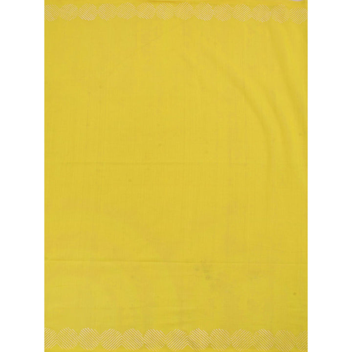 Hand Block Printed Mangalgiri Cotton Saree 10056535