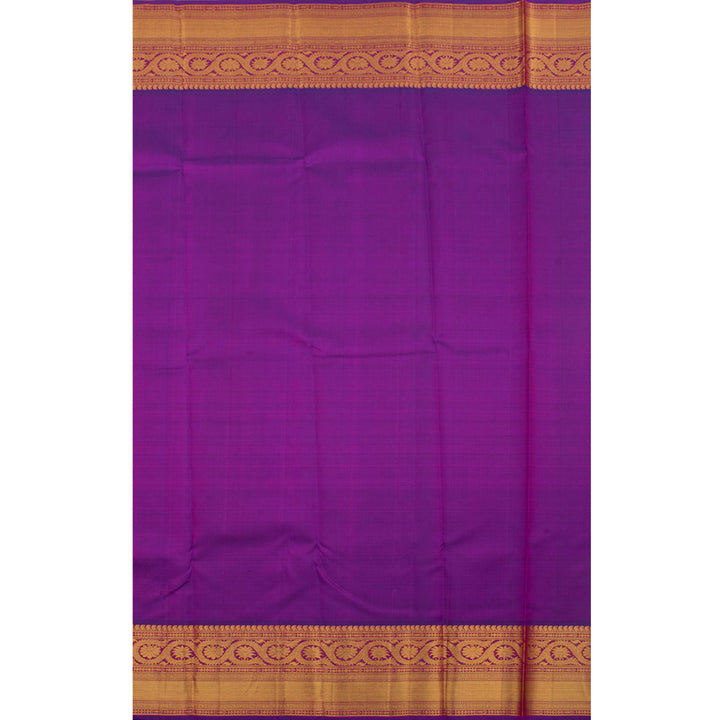 Handloom Pure Zari Korvai Kanjivaram Silk Saree 10056566