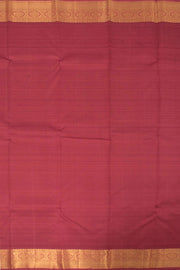 Dark Rose Pink Pure Zari Bridal Kanjivaram Silk Saree 10057130