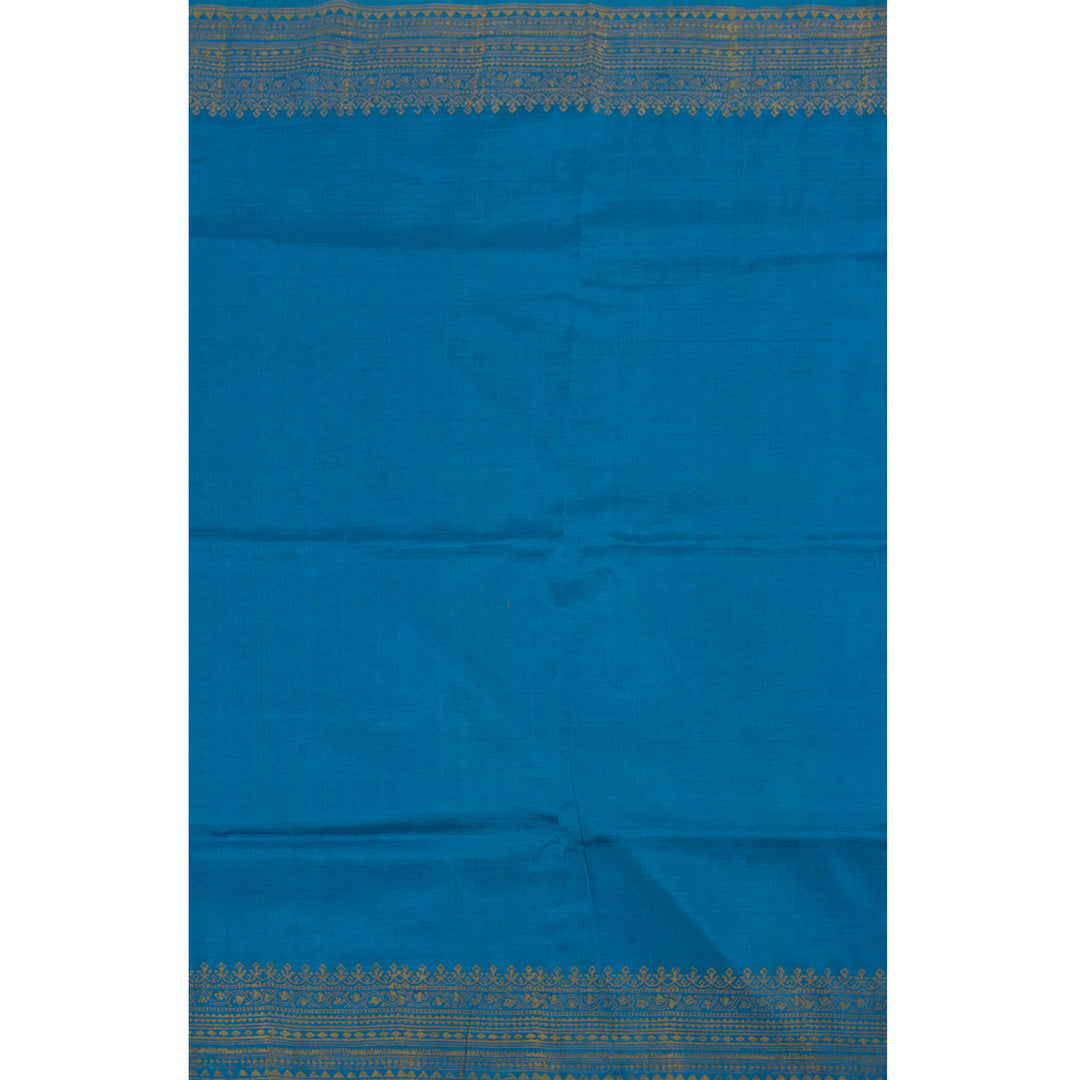 Hand Block Printed Mangalgiri Silk Saree 10057216