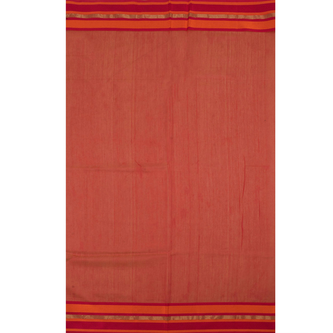 Handloom Maheshwari Silk Cotton Saree 10057314