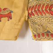 Madhubani Printed Silk Cotton Blouse 10057636