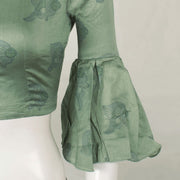 Madhubani Printed Silk Cotton Blouse 10057647