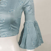 Madhubani Printed Silk Cotton Blouse 10057649