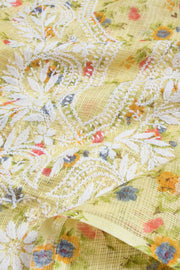 Chikankari Embroidered Kota Cotton Salwar Suit Material 10059379