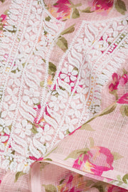 Chikankari Embroidered Kota Cotton Salwar Suit Material 10059381
