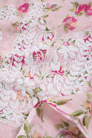 Chikankari Embroidered Kota Cotton Salwar Suit Material 10059382