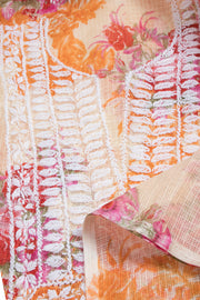 Chikankari Embroidered Kota Cotton Salwar Suit Material 10059384