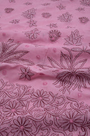Chikankari Embroidered Cotton Salwar Suit Material 10059394