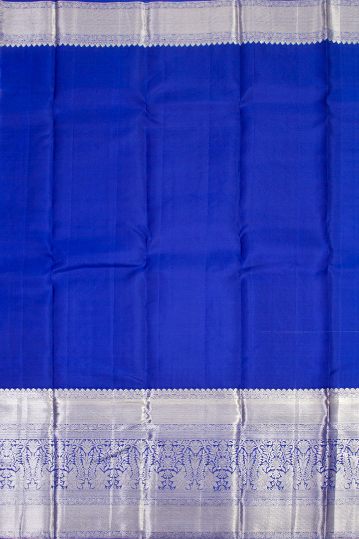 Off White Handloom Pure Silk Tissue Zari Dharmavaram Saree 10061218