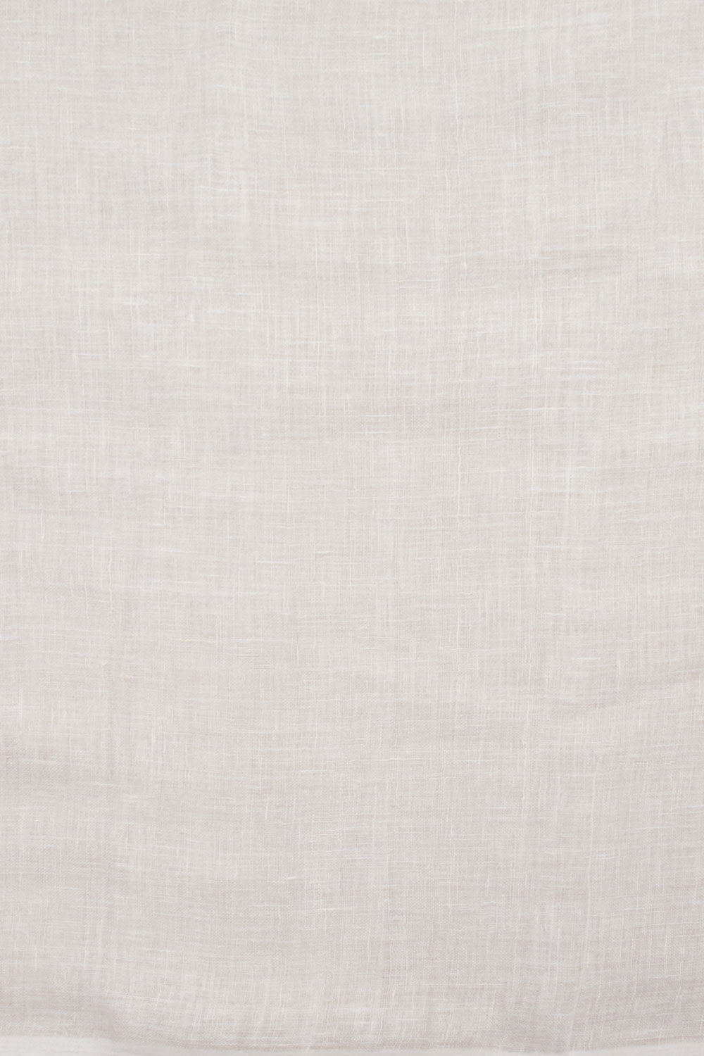 White Handloom Jamdani Linen Saree 10061414