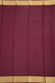 Brown Mysore Crepe Silk Saree 10061647