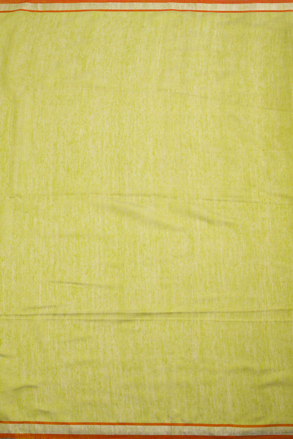 Green Handloom Jamdani Linen Saree 10061862