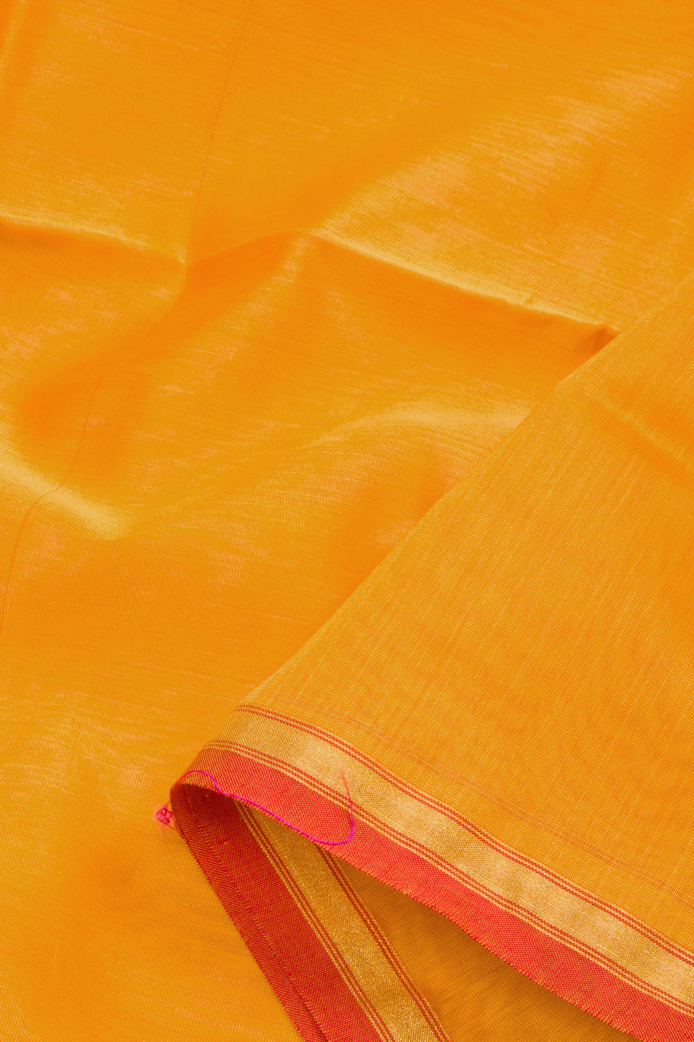 Yellow Maheshwari Silk Cotton 2 pc Salwar Suit Material 10062194