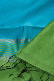 Green Maheshwari Silk Cotton 2 pc Salwar Suit Material 10062202