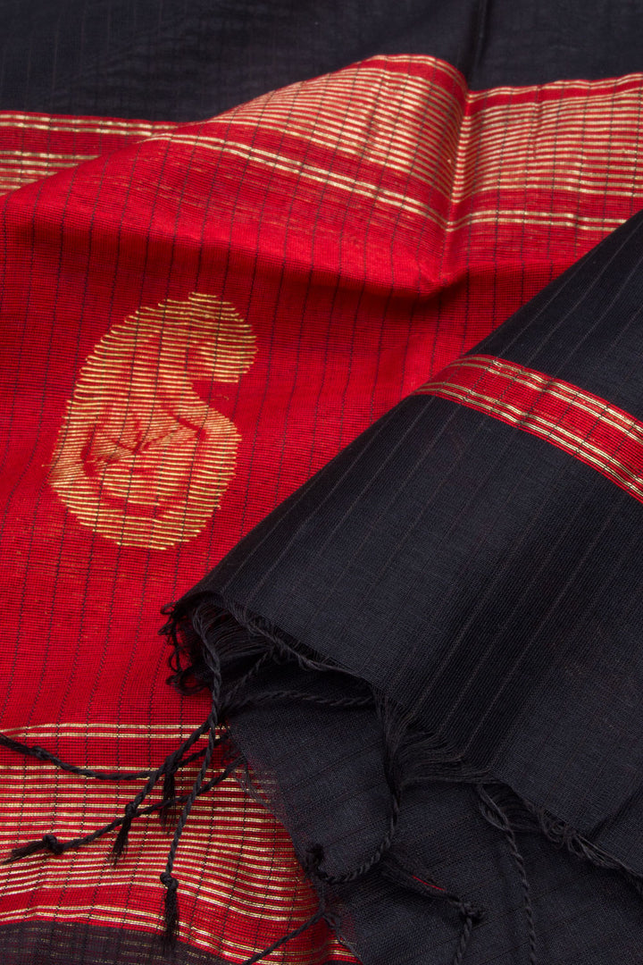 Maroon Maheshwari Silk Cotton 2 pc Salwar Suit Material 10062209