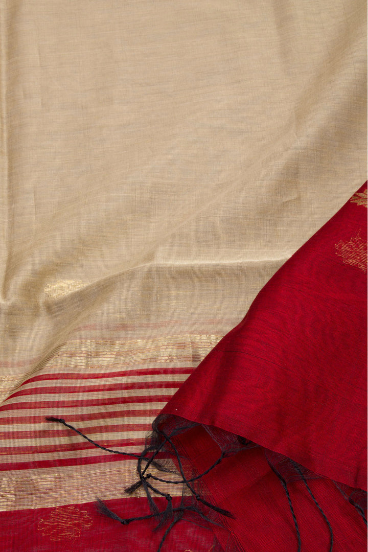 Maroon Maheshwari Silk Cotton 2 pc Salwar Suit Material 10062200