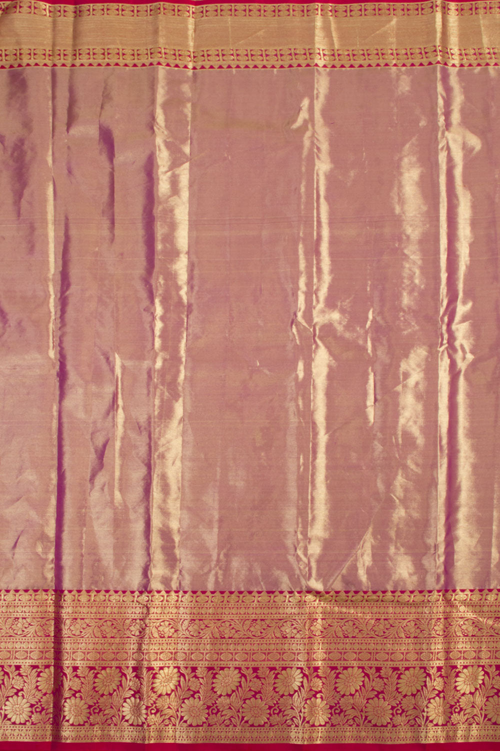 Handloom Pure Silk Tissue Zari Dharmavaram Saree 10061262
