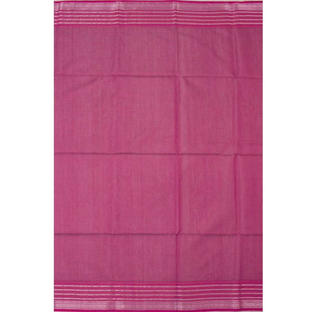 Handloom Maheshwari Silk Cotton Saree 10054136