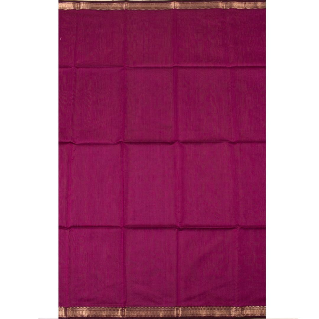 Handloom Maheshwari Silk Cotton Saree 10054164
