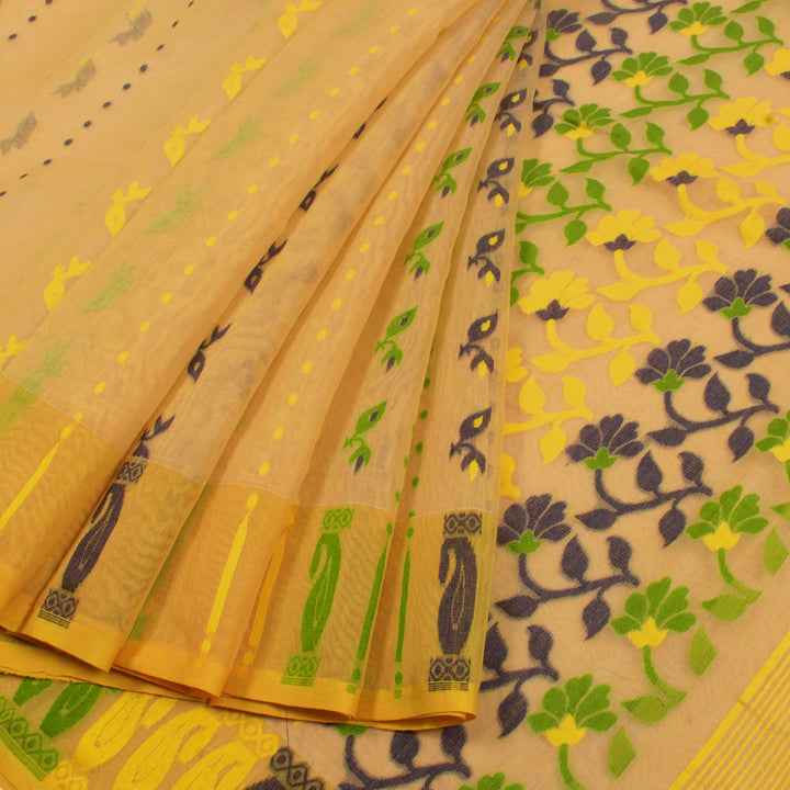 Handloom Dhakai Style Cotton Saree 10056998