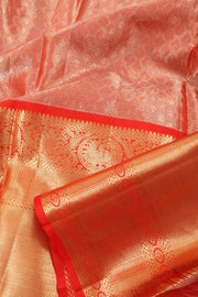 Lilac Korvai Kanjivaram Tissue Pattu Pavadai Material 10059607