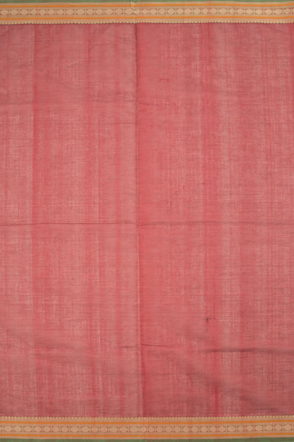 Currant Red Handwoven Kanchi Cotton Saree 10059970