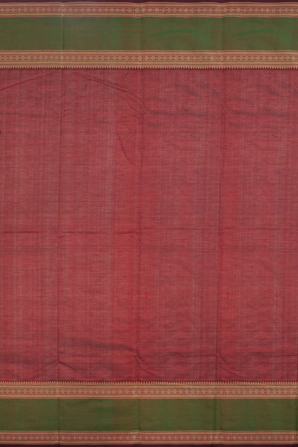 Maroon Handloom Kanchi Silk Cotton Saree 10061315